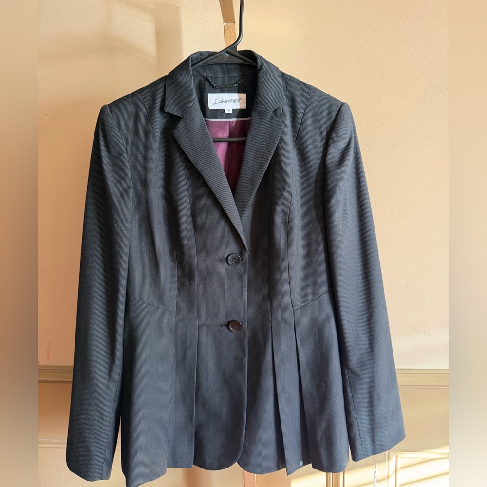 Calvin Klein Women's Black Blazer